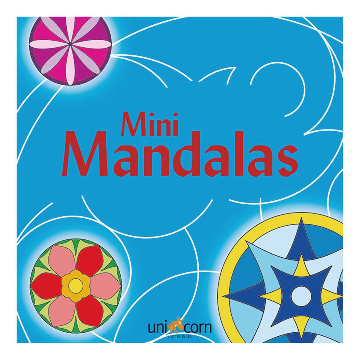 Mini Mandalas - blå (One size)