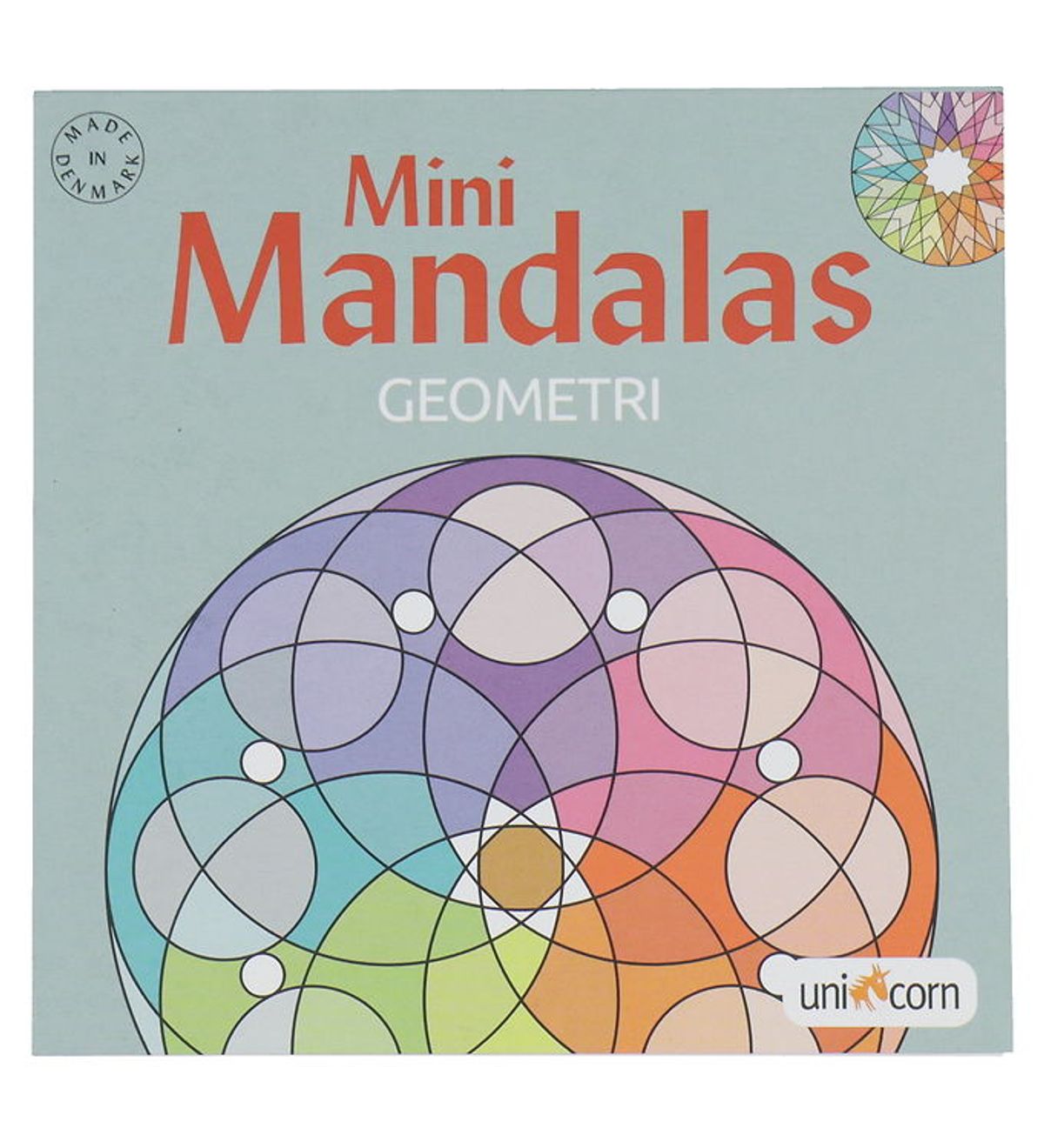 Mini Mandalas Malebog - Geometri