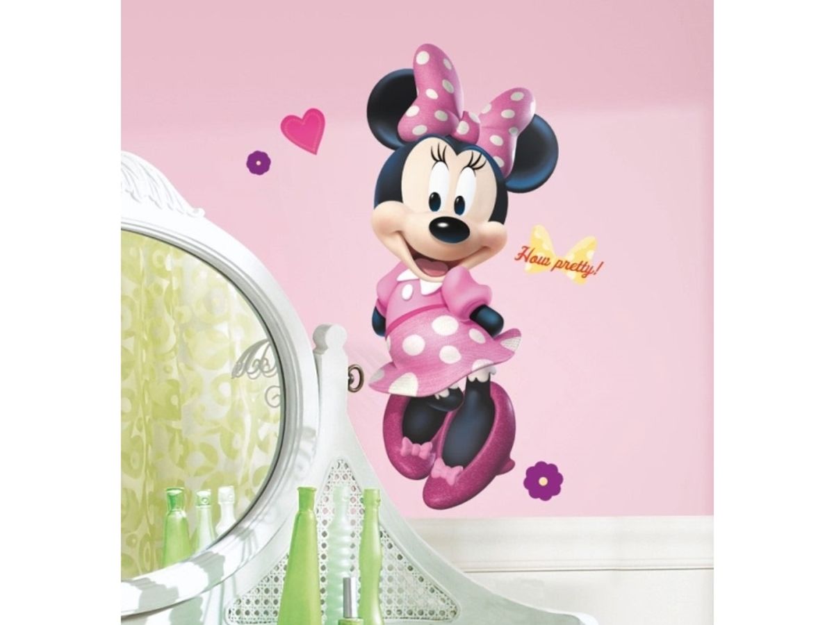 Minnie Mouse Gigant Wallsticker