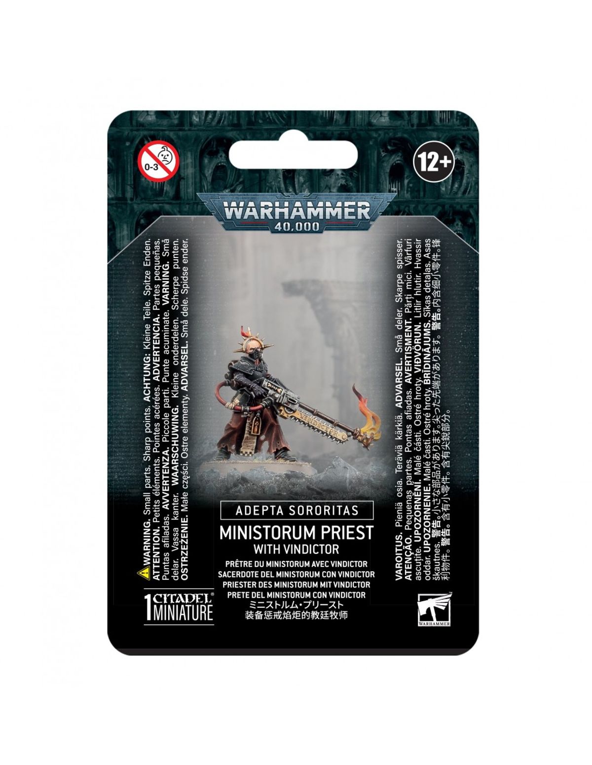 Minstorum Priest with Vindictor - Adepta Sororitas - Warhammer 40.000 - Games Workshop