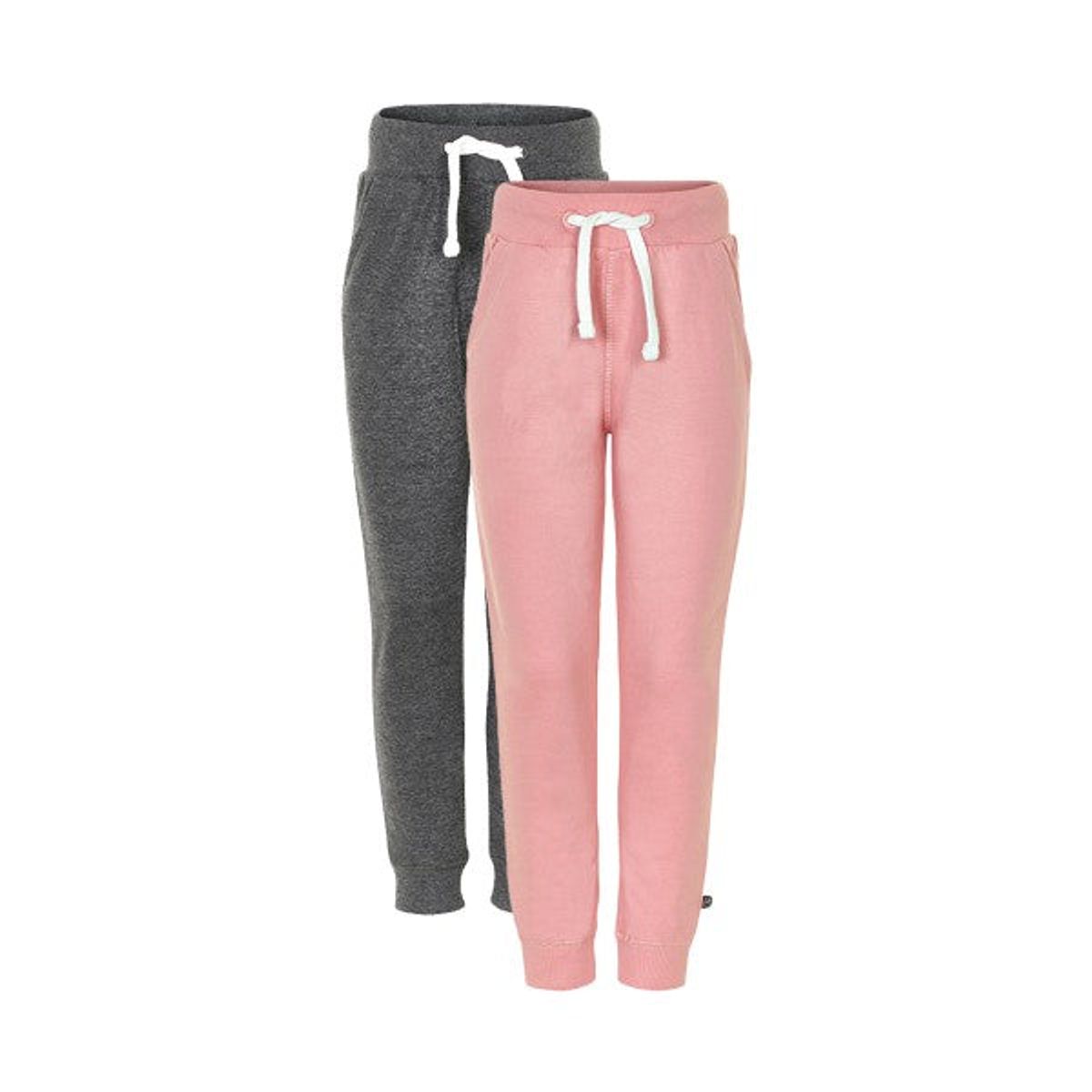 Minymo - Basic Sweatpants 2-pak - Blusher - 104