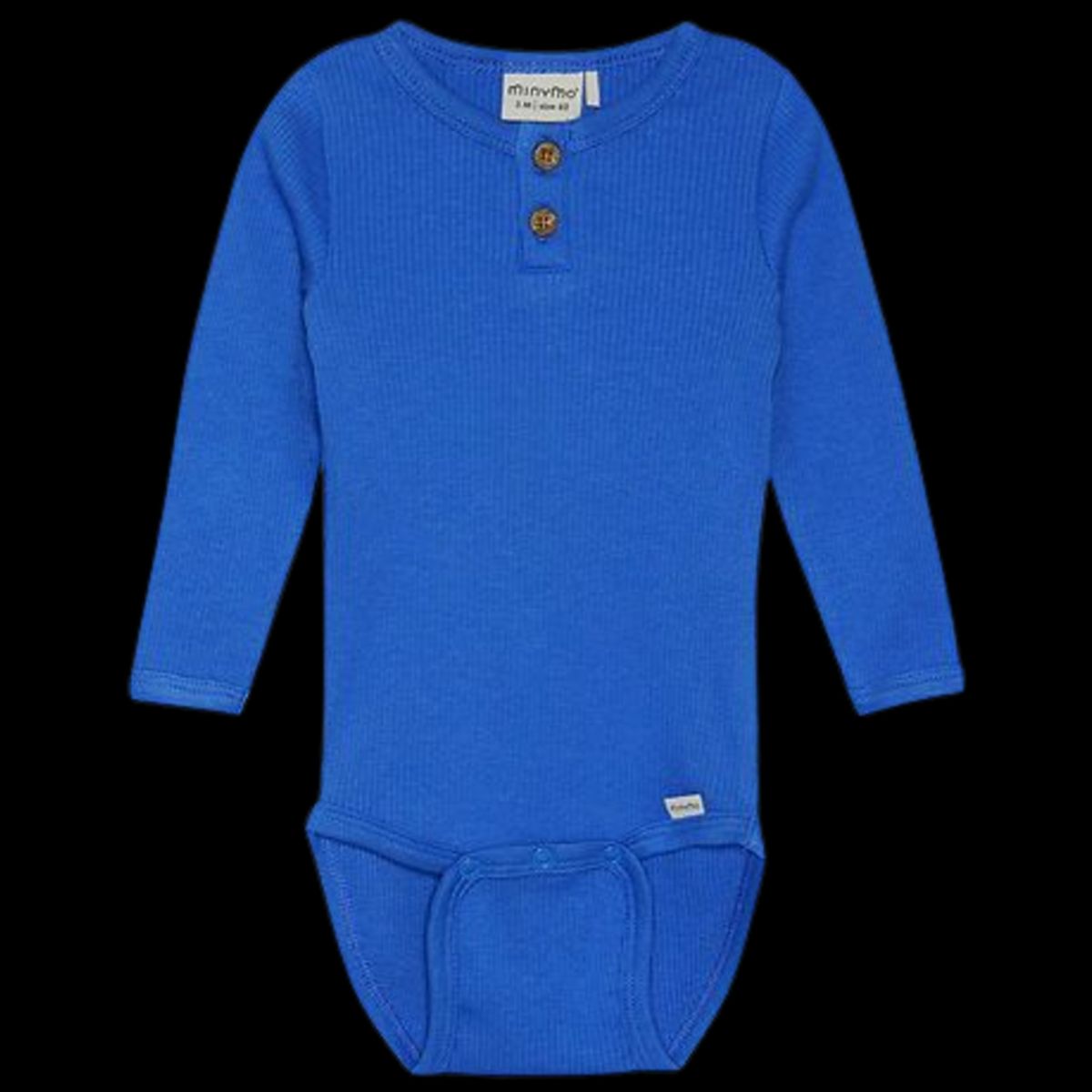 Minymo Body i Rib - Victoria Blue - 56