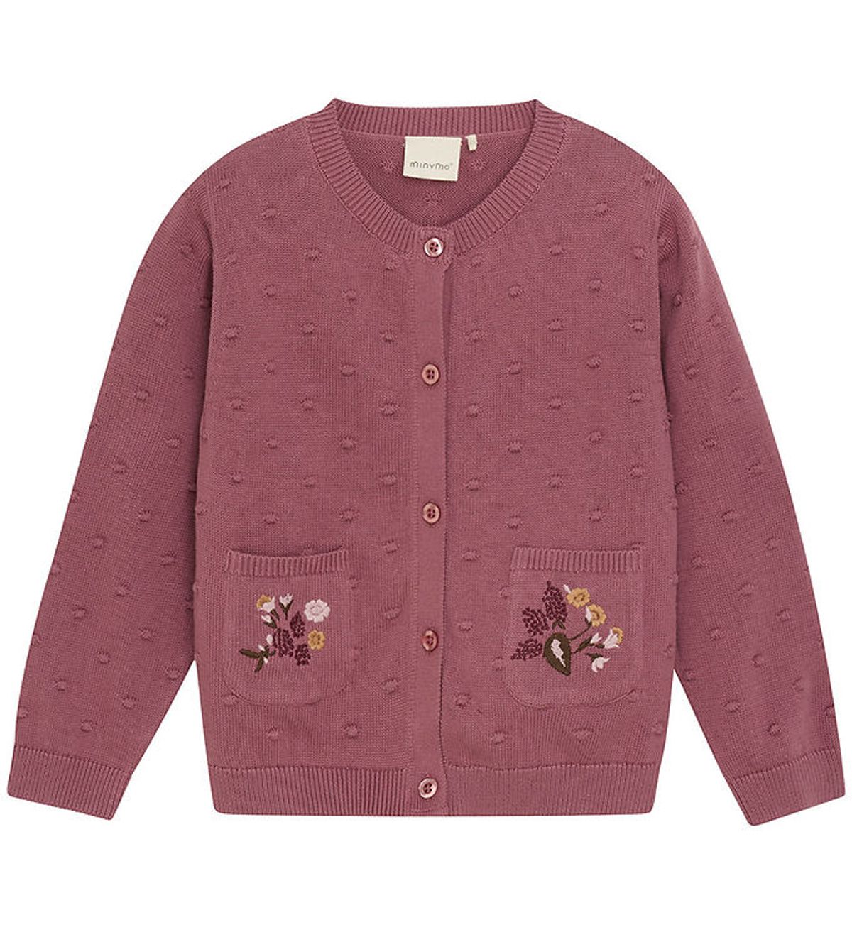 Minymo Cardigan - Strik - Deco Rose