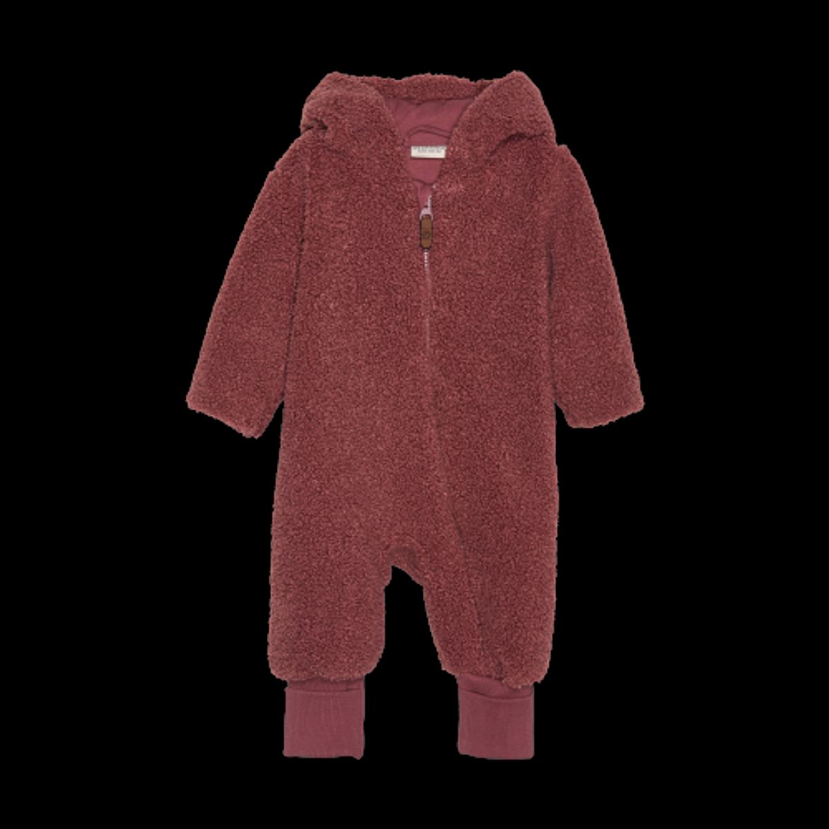 Minymo Køredragt i fleece - Roan Rouge - 68