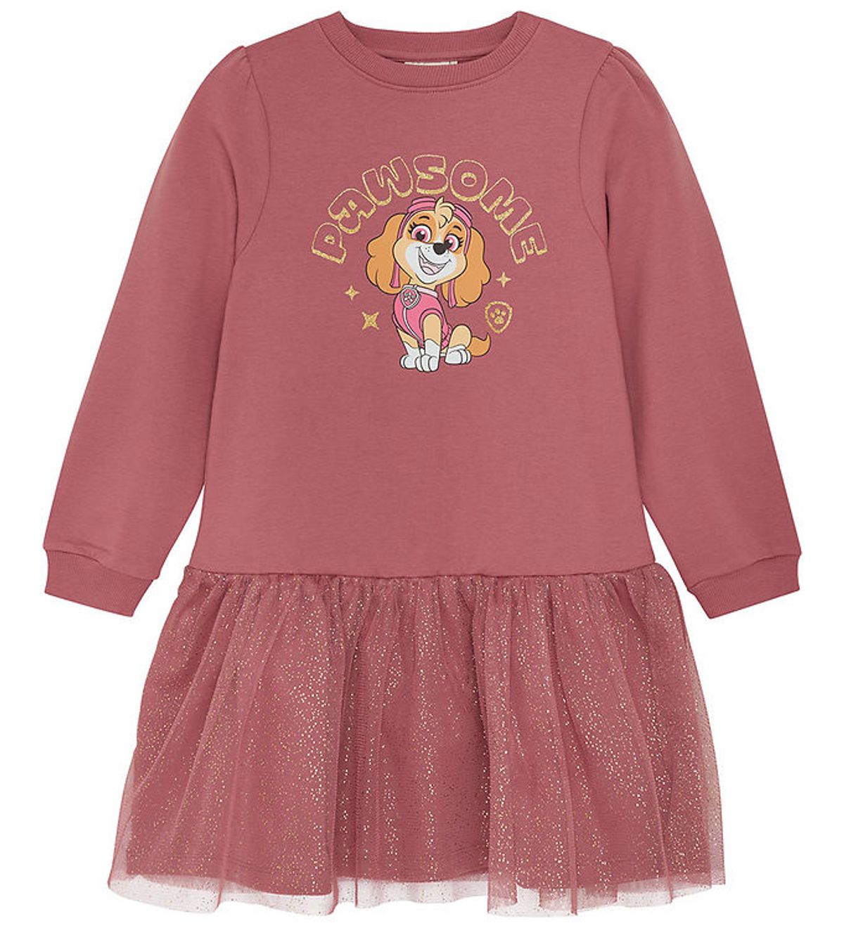 Minymo Sweatkjole - Deco Rose m. Paw Patrol