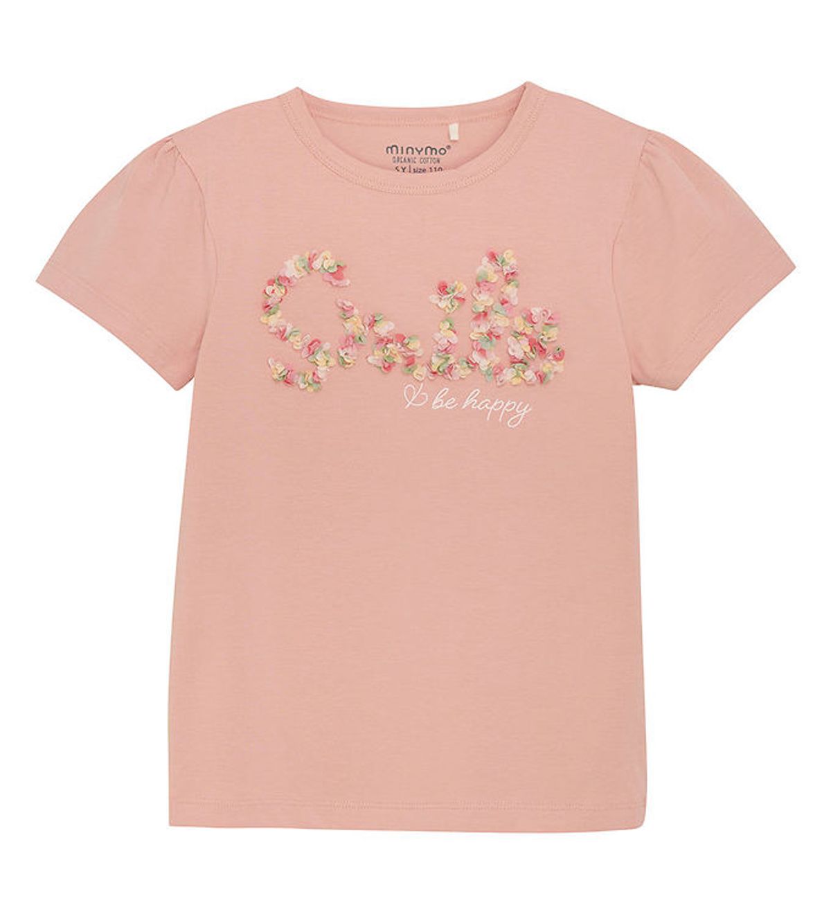 Minymo T-shirt - Peach Beige