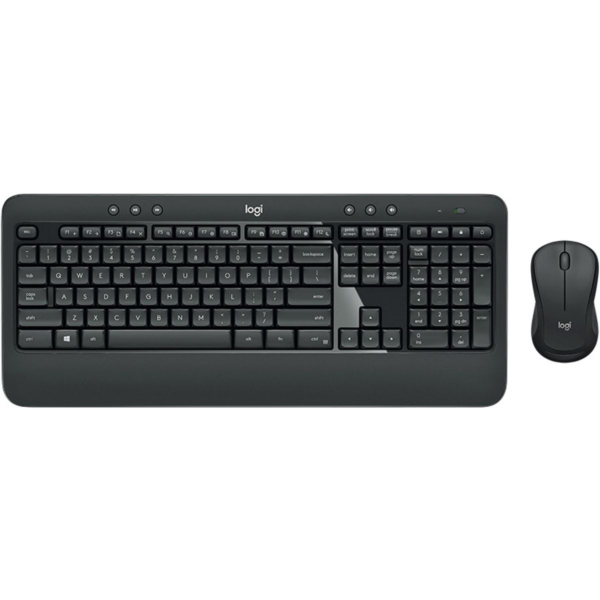 MK540 Wireless Desktop Set, Black (Nordic)