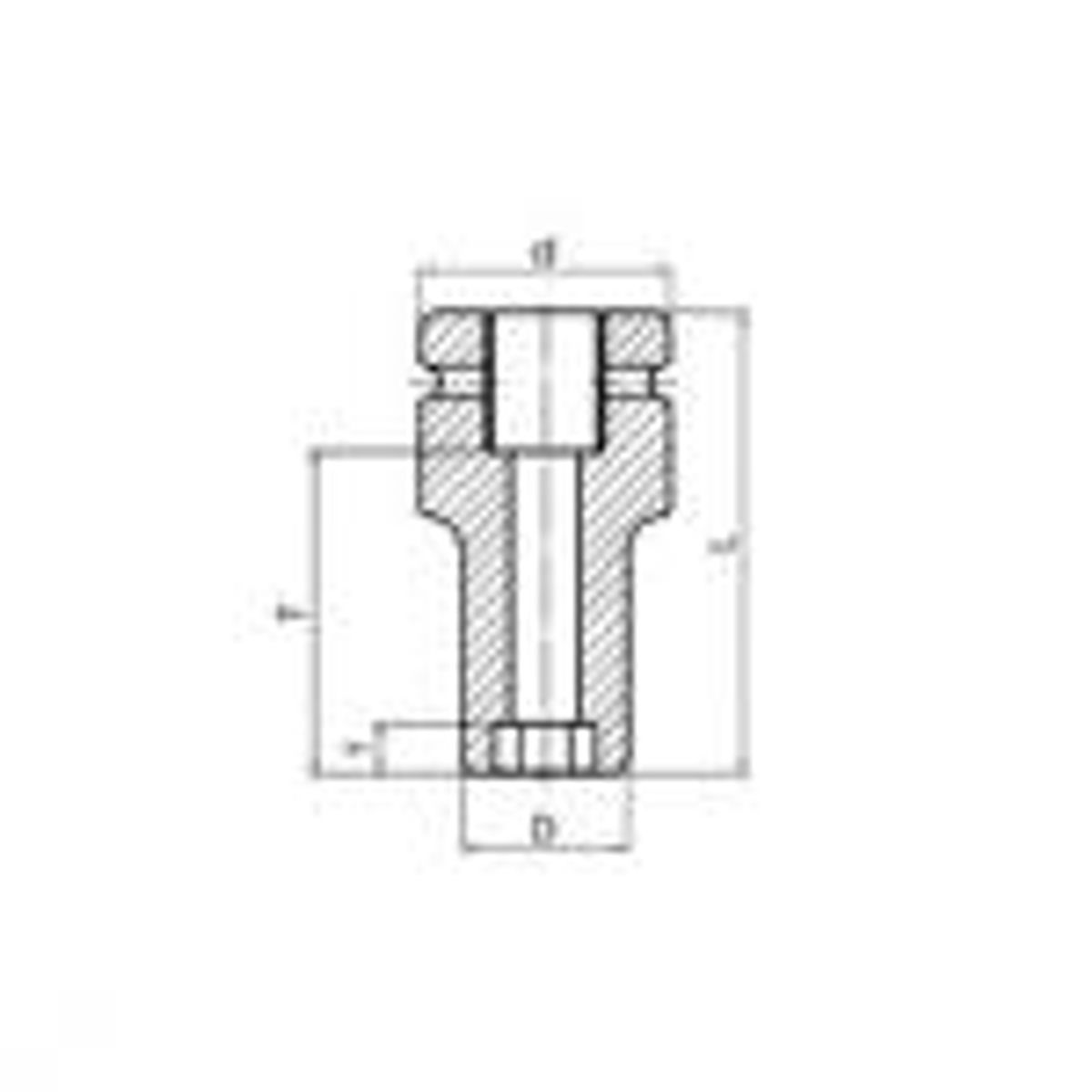 Momento 1/2'' x 13 mm lang krafttop med sekskant i lang udførsel