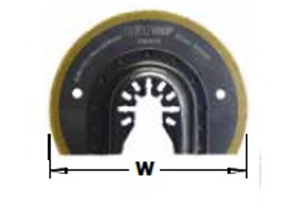 Multicut 87mm Radial BIM Træ-Metal