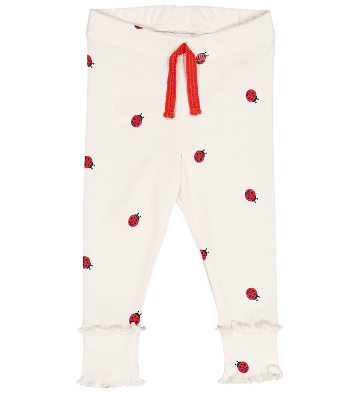 Müsli Leggings - Ladybird - Balsam Cream/Apple Red