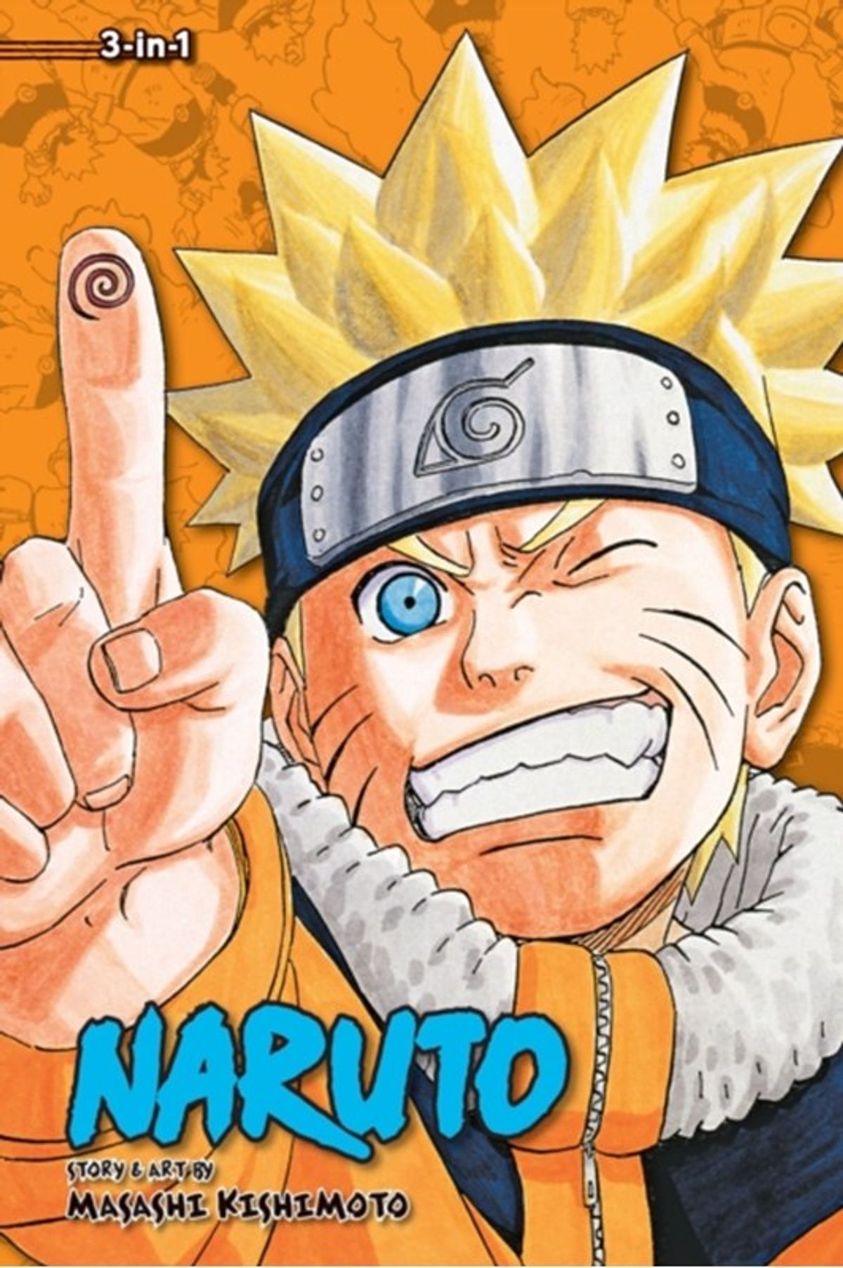 Naruto (3-in-1 Edition), Vol. 8