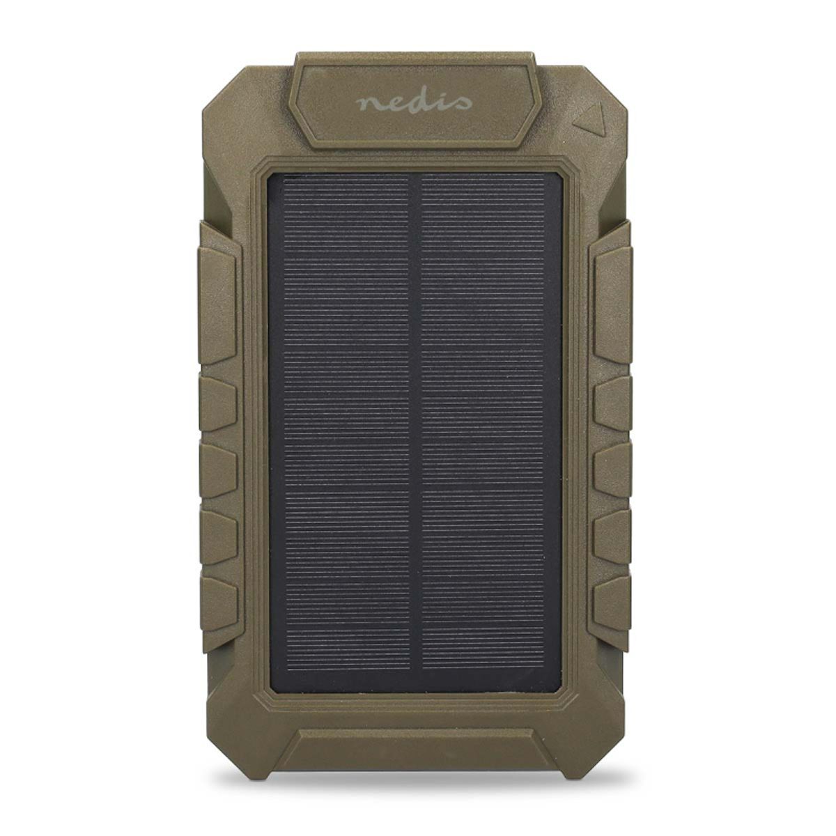 Nedis Solcellepanel 8000 mAH 5v / 6v / 12v