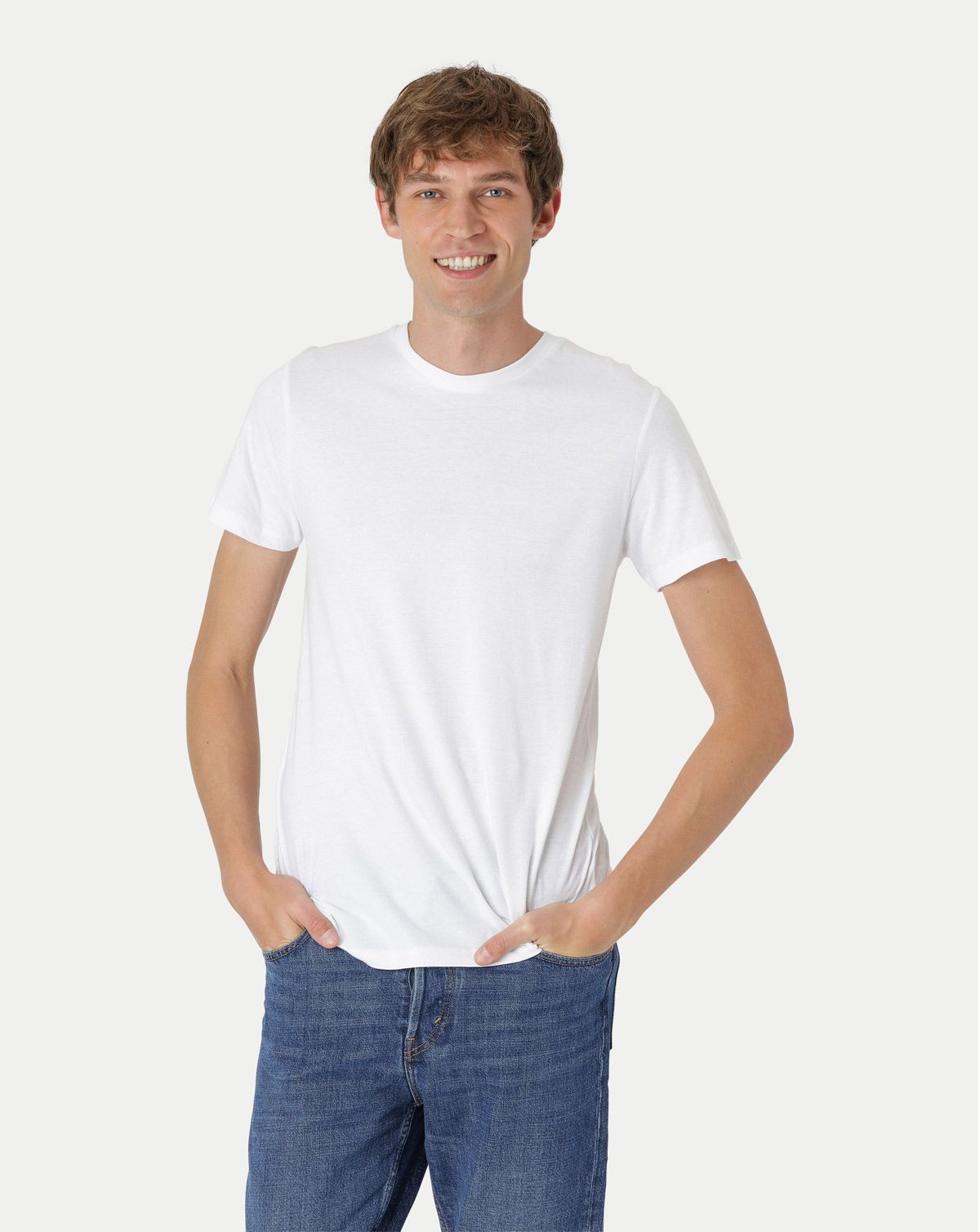 Neutral Organic - Mens Fitted T-shirt White