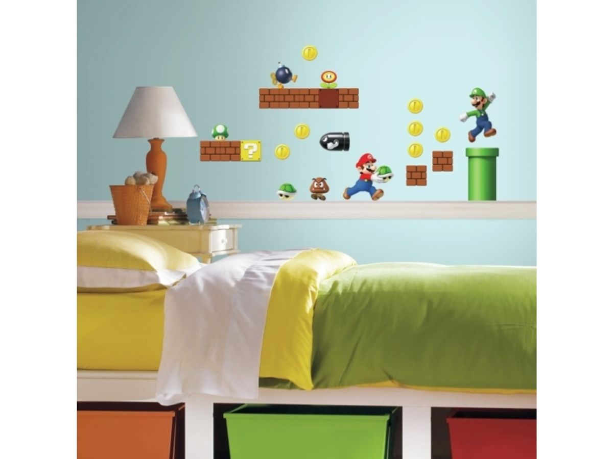 Nintendo Super Mario - Build A Scene Wallstickers