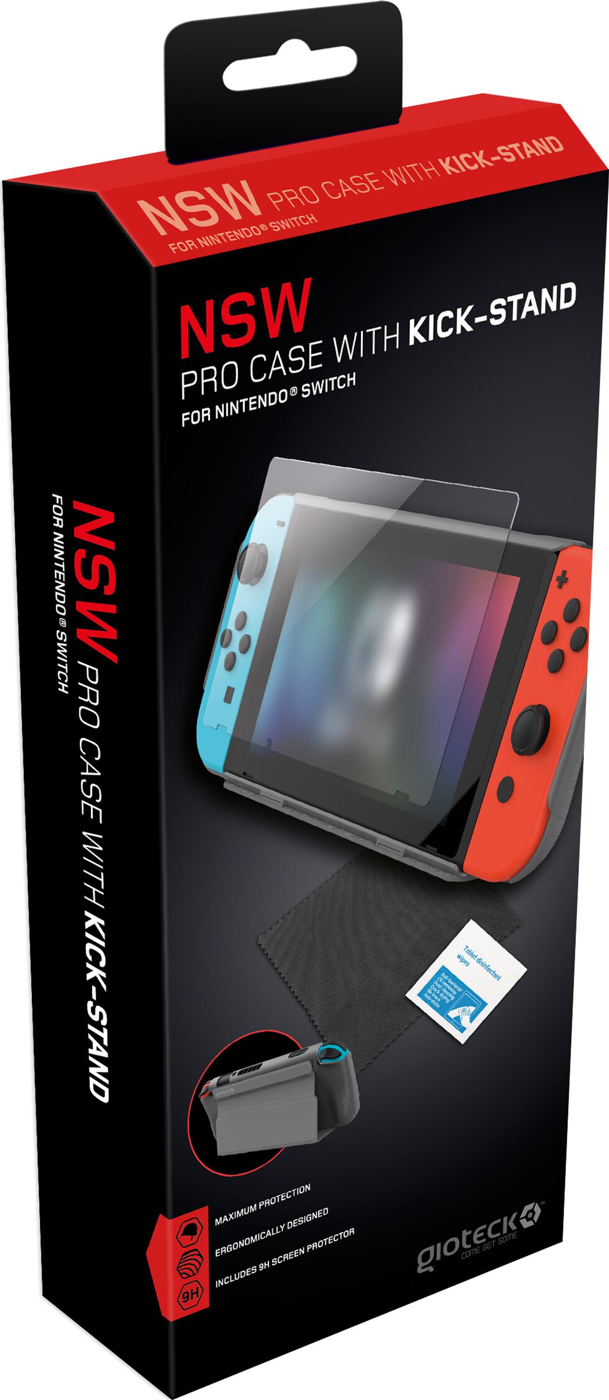 Nintendo Switch Pro Case With Kick-stand - Gioteck