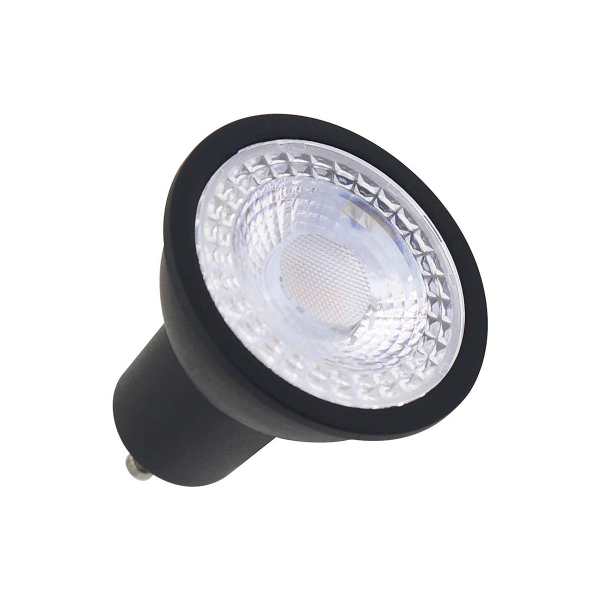 Nordtronic GU10 Pære - LED - 5W - 3000K - 360lm - Sort - Dæmpbar