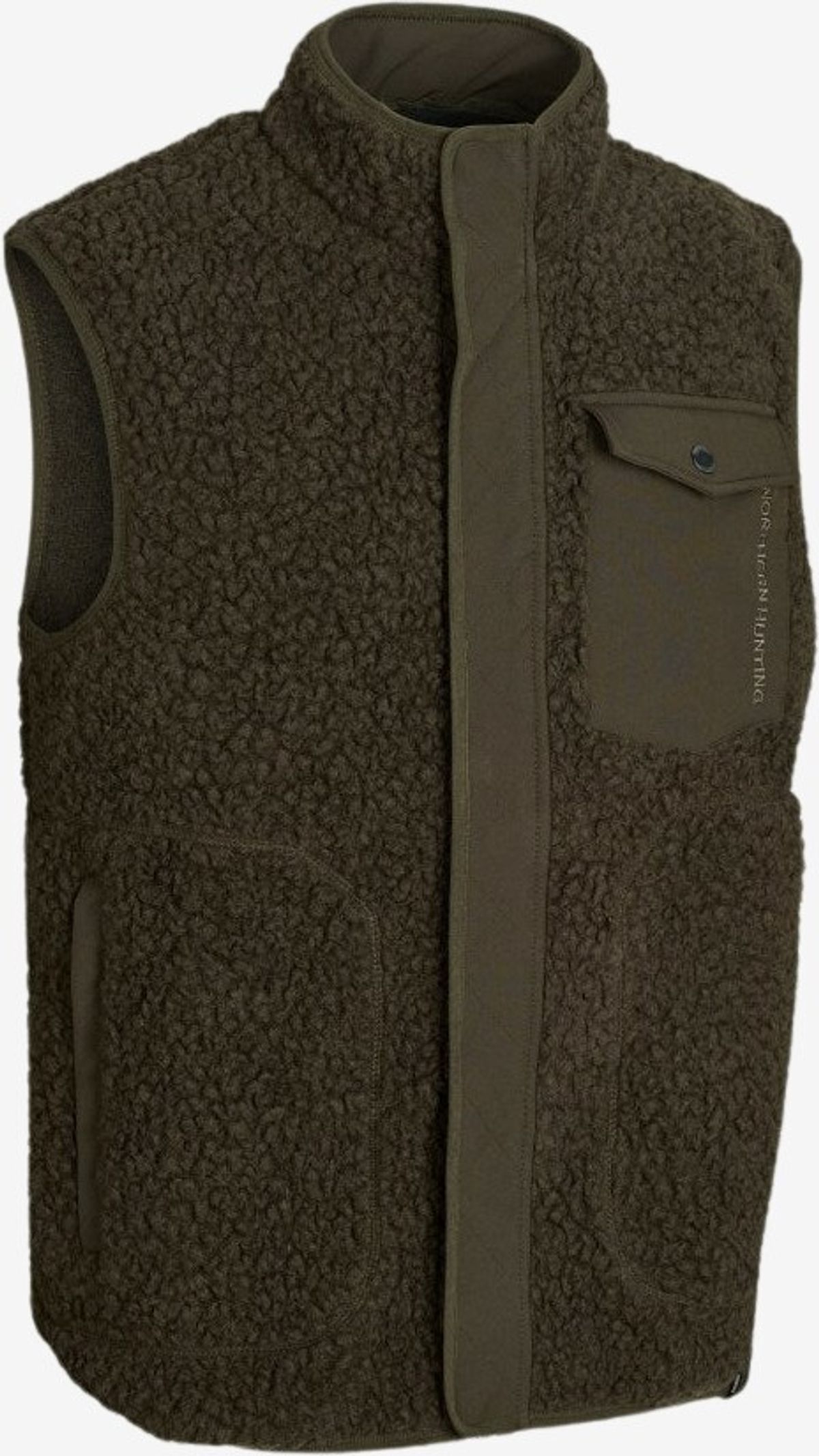 Northern Hunting - Hjalmar uldvest (Dark Green) - M