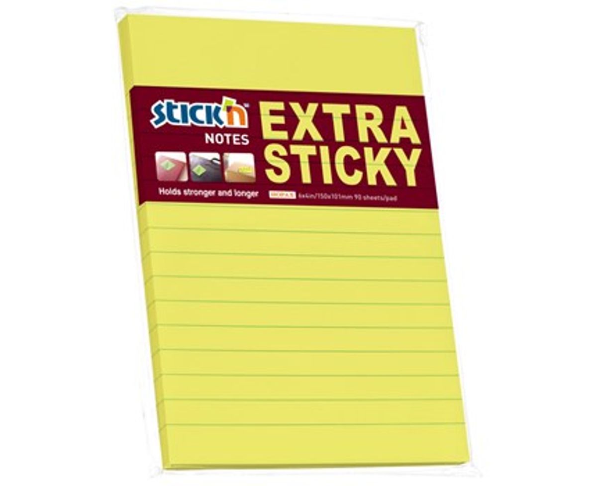 Notes Stick ´N Extra Sticky gul