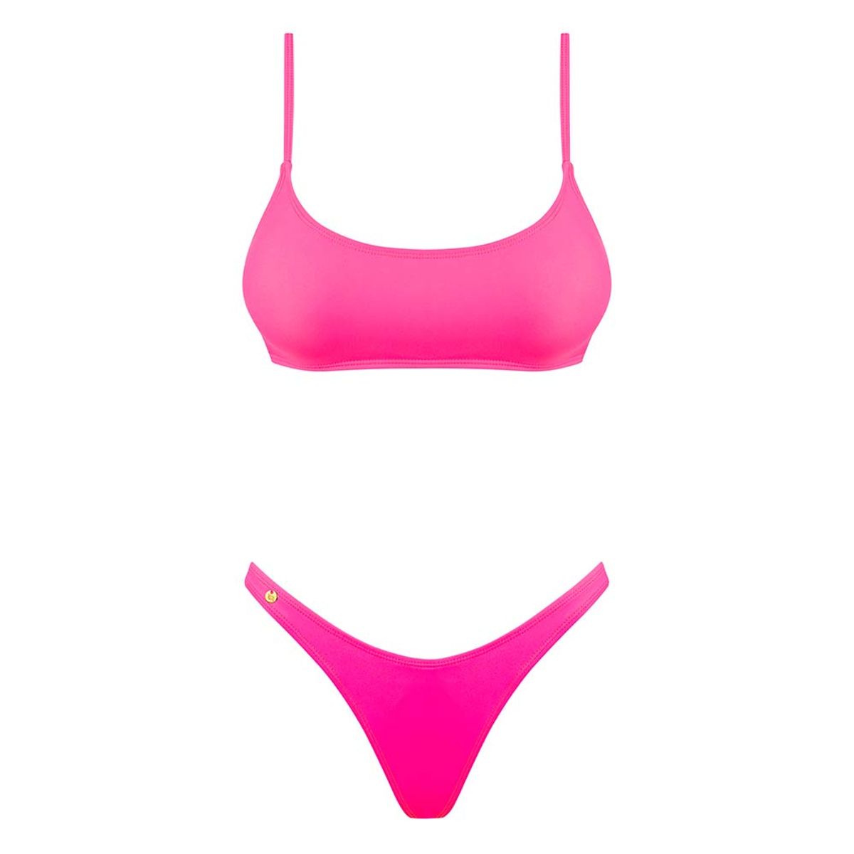 Obsessive Mexico Beach Bikini Neon-Pink - L