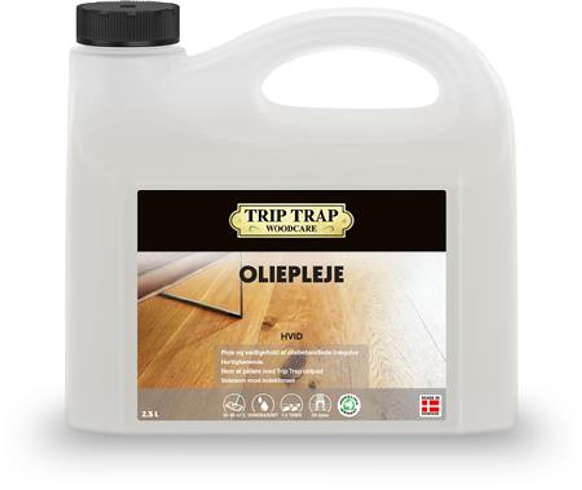 Oliepleje 2,5L Hvid