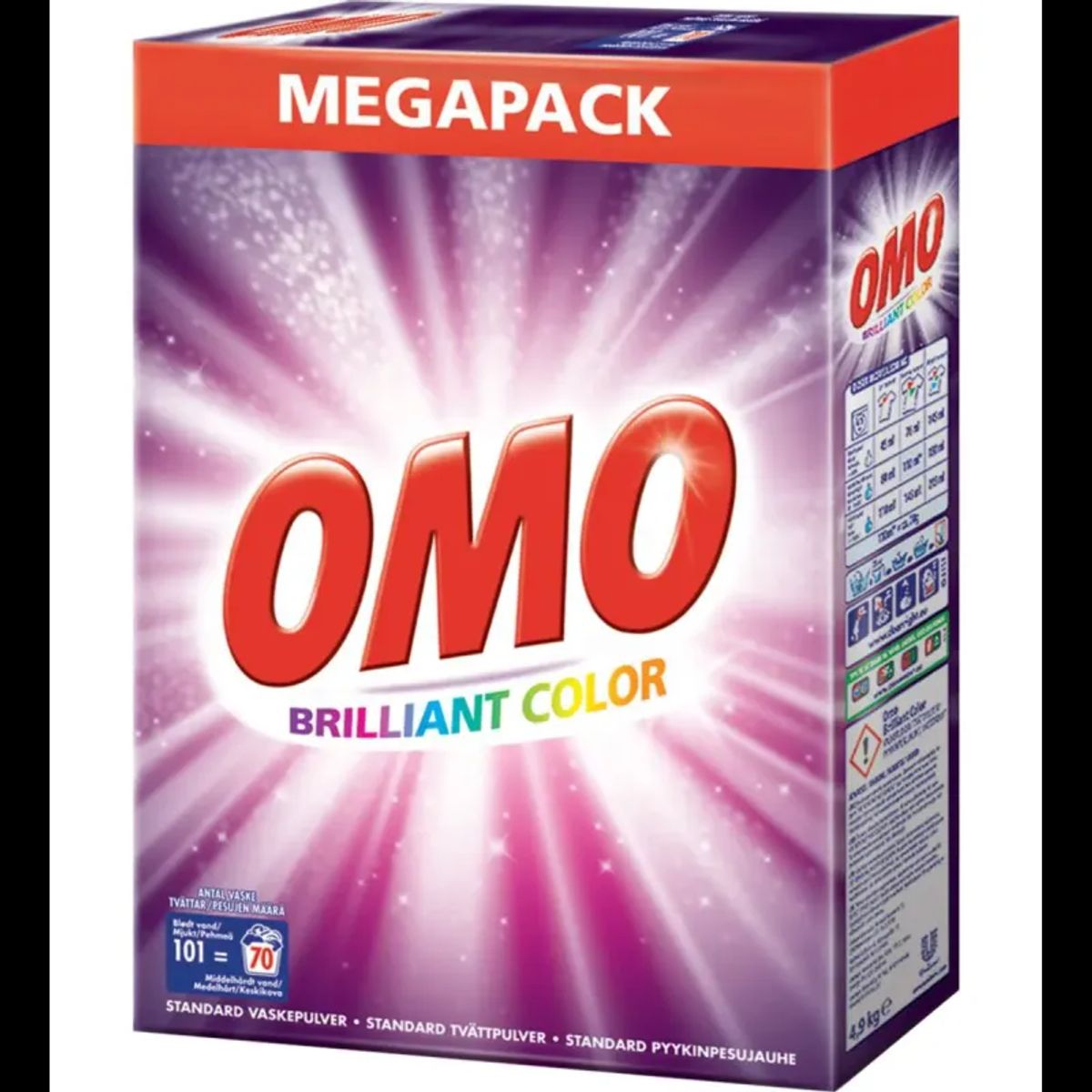 Omo Color Vaske Pulver 4,9 Kg