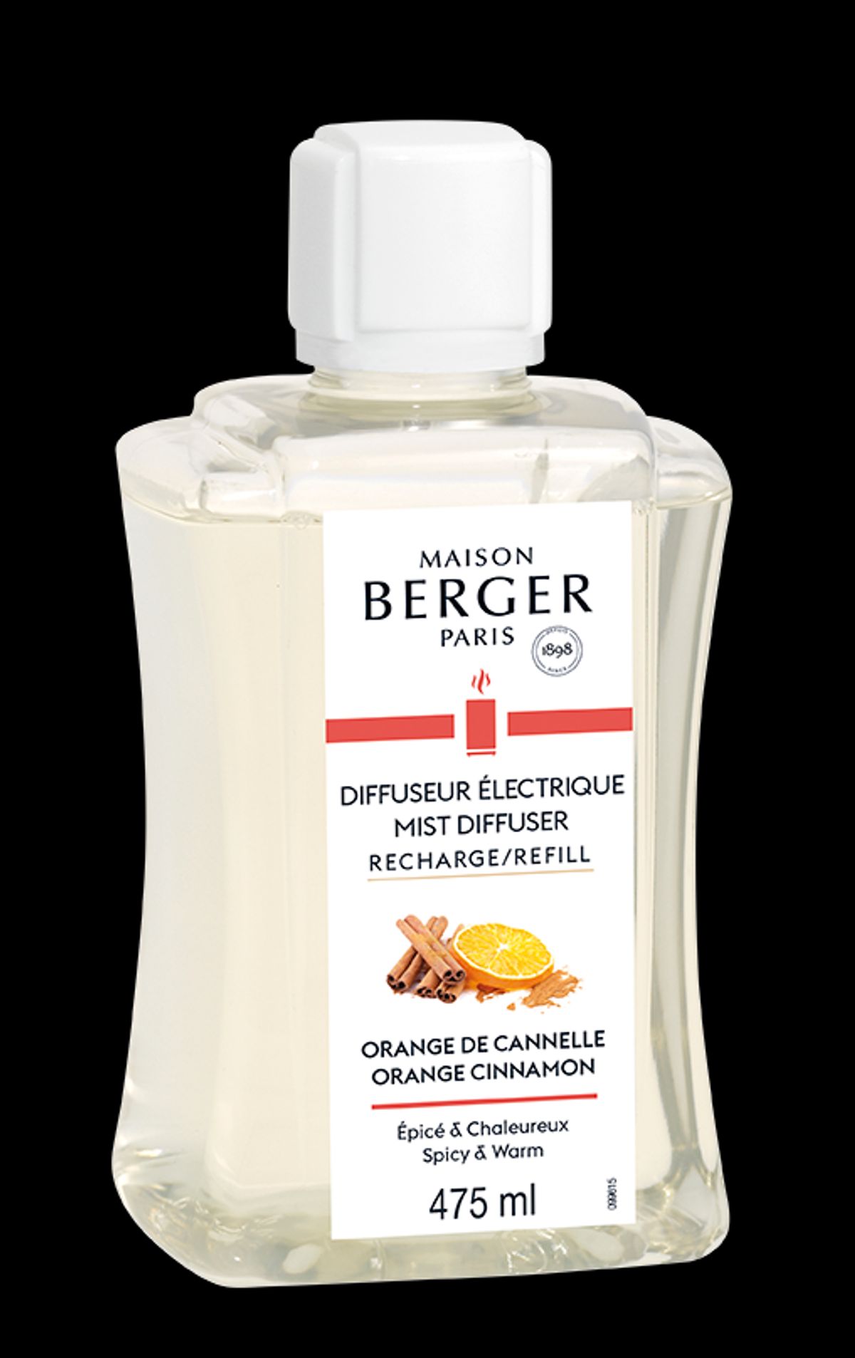 ORANGE CINNAMON DIFFUSER REFILL - MAISON BERGER - Elektronisk Mist Diffuser Refill - Maison Berger Paris - StudioBuus