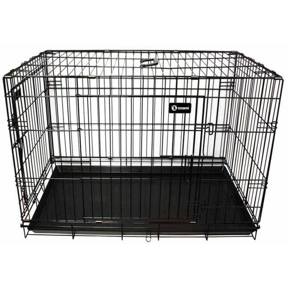 Ozami Hundetransportbur Sort 93x57,5x65cm