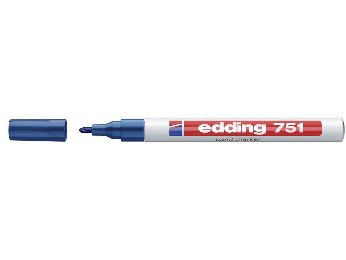 Paintmarker Edding 751 blå