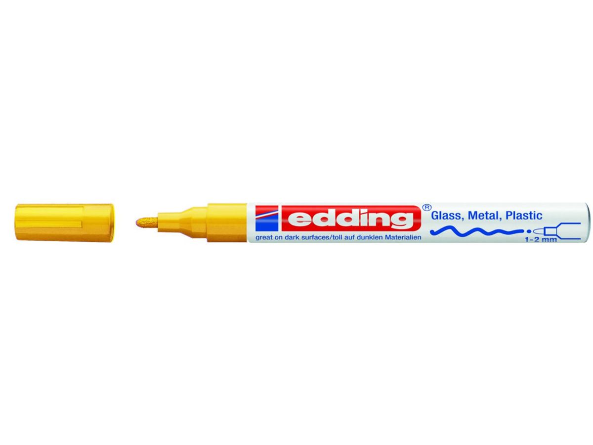 Paintmarker Edding 751 gul