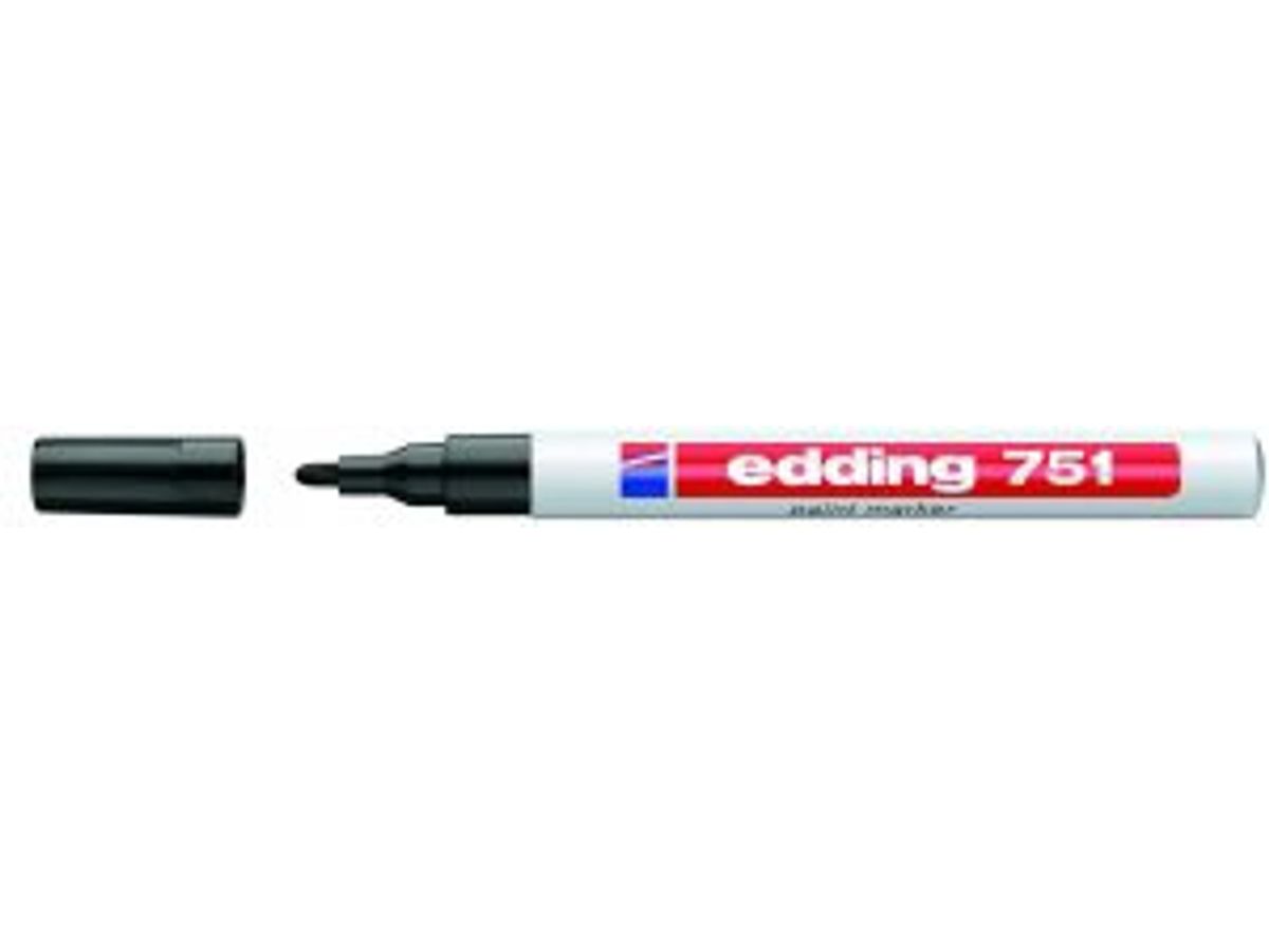 Paintmarker Edding 751 Sort