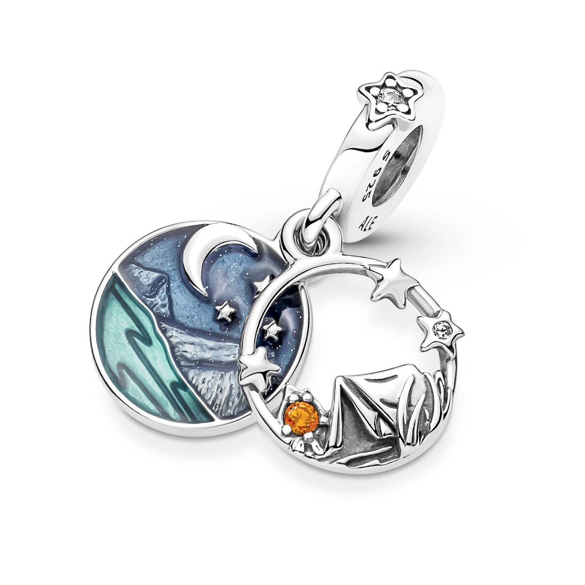 Pandora - Camping Nattehimmel charm 791686C01