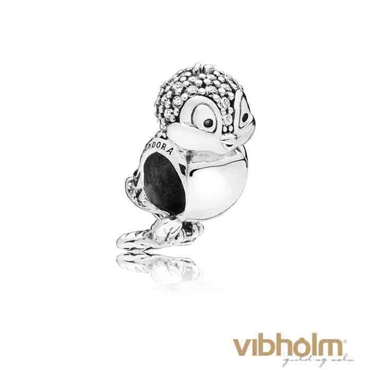 Pandora - Disney Snow White's Bird Charm sterlingsølv 797166CZ