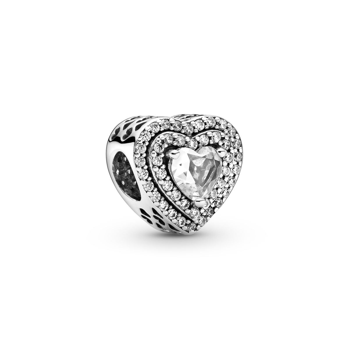 Pandora - Funklende hjerte charm - 799218