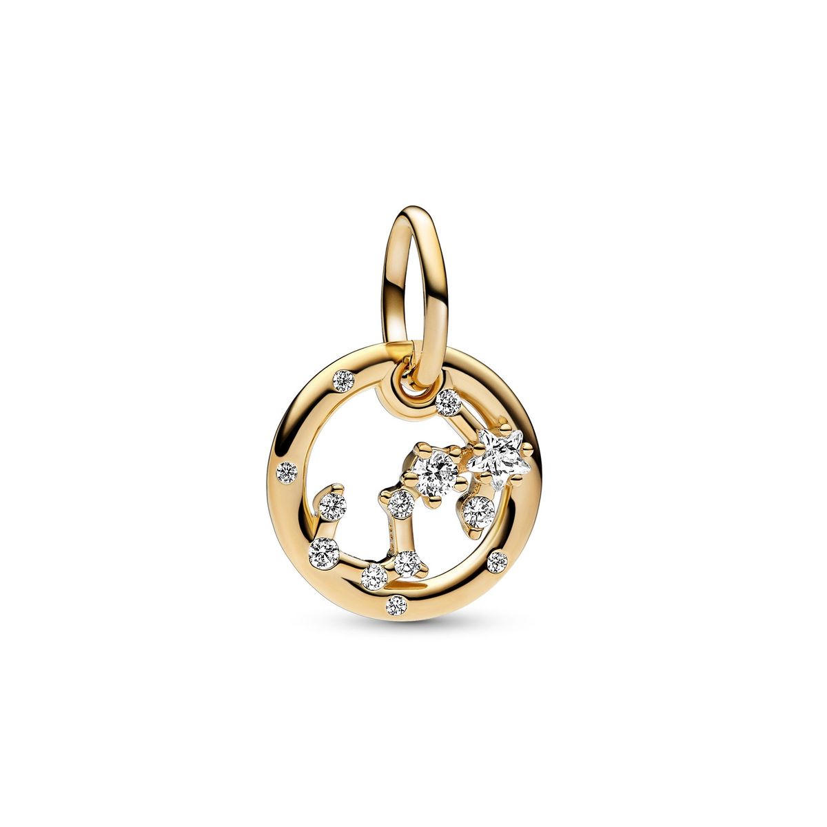 Pandora - Skorpionen stjernetegns charm med zirkonia - 762710c01