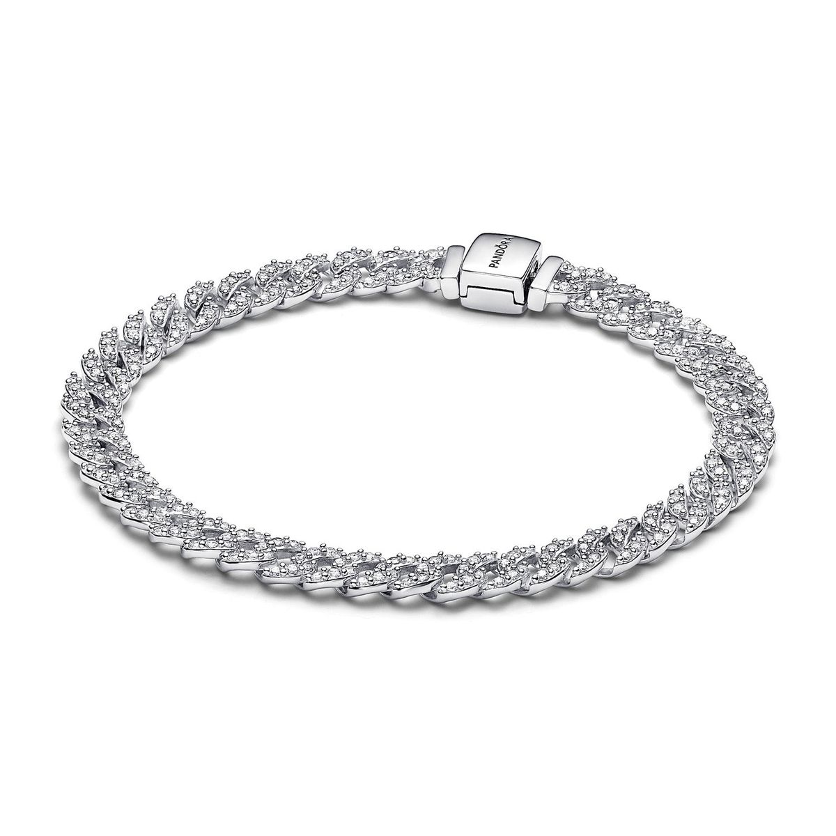 Pandora - Timeless Pavé armbånd Sølv