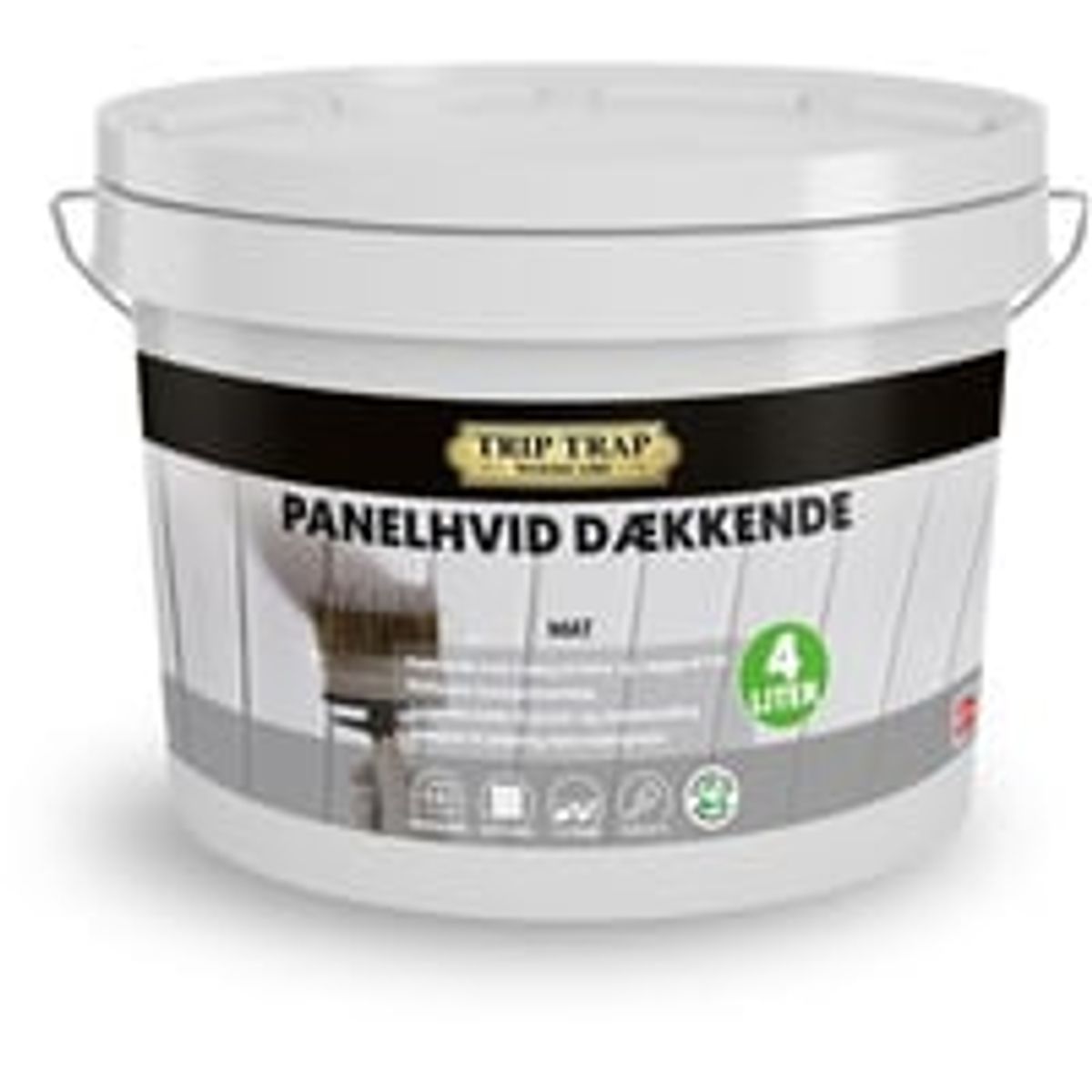 Panelhvid dkkende 4,0L hvid