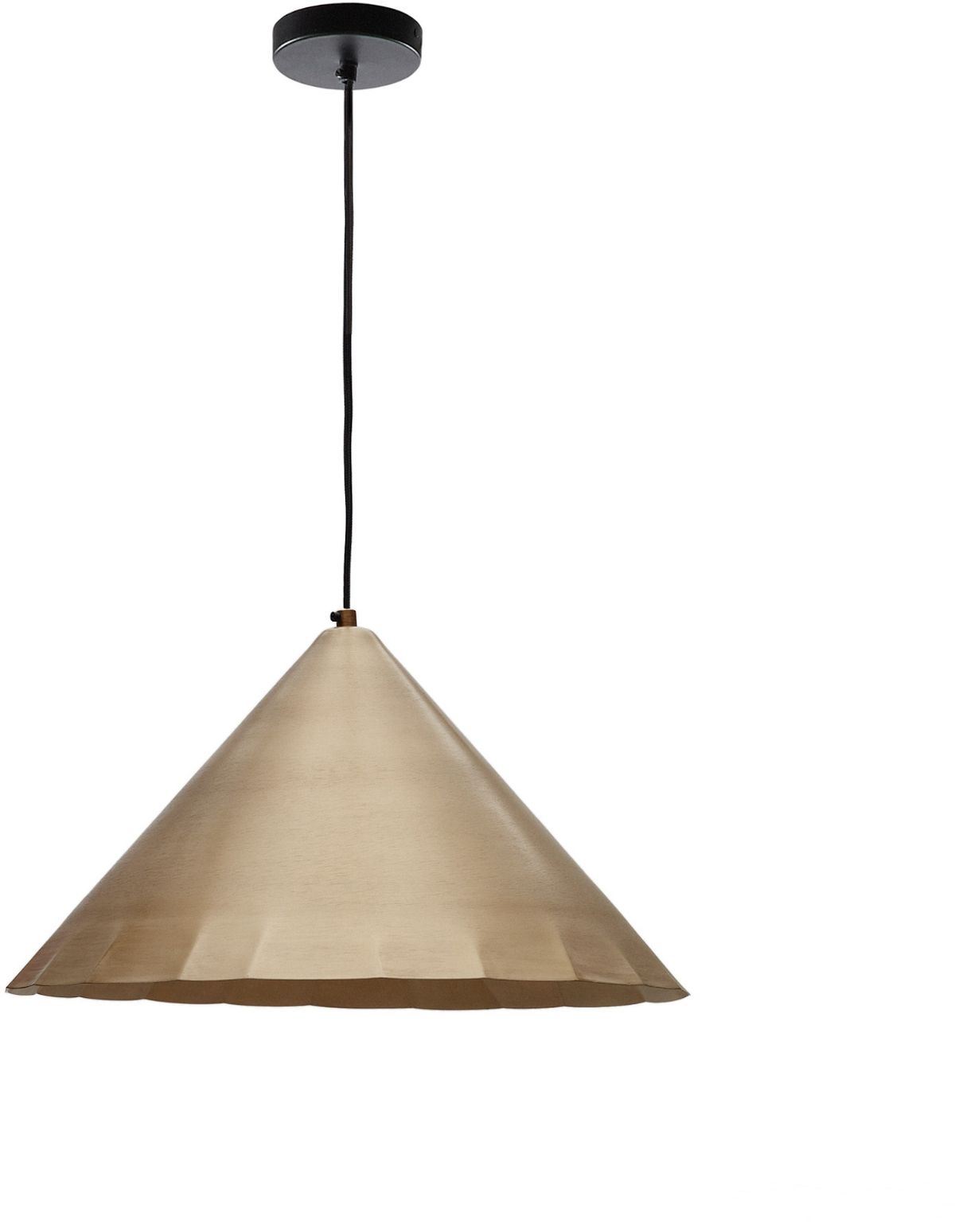 Parlava, Pendel lampe, guld, H26x46x46 cm, jern