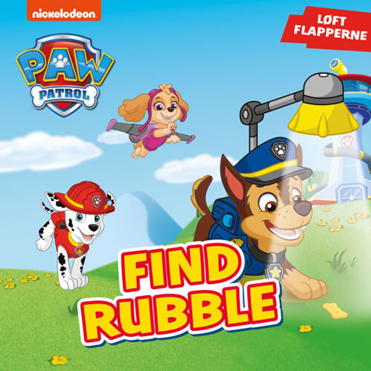 Paw Patrol - Find Rubble - Løft Flapperne - Diverse - Bog