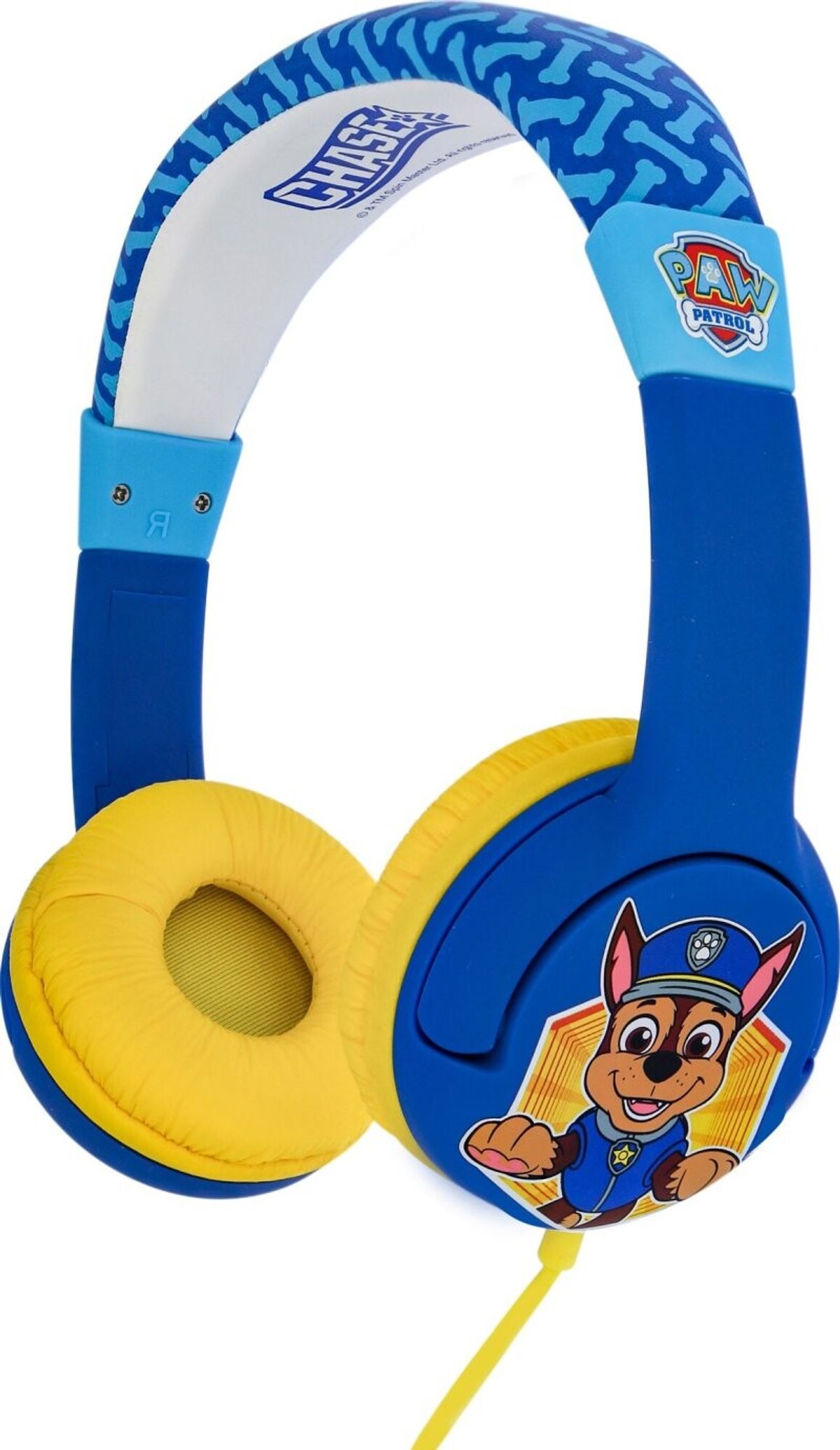 Paw Patrol - Hovedtelefoner Til Børn - Chase - Blå