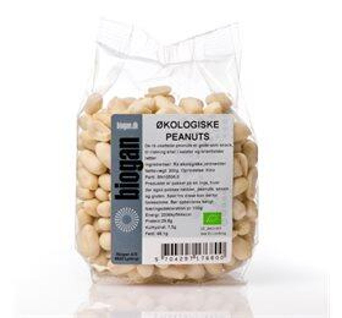 Peanuts rå Ø, 200 g.