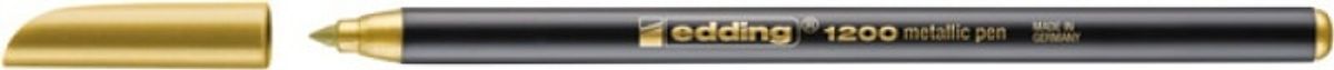 Pen metallic guld 1-3mm EDDING 10 stk.