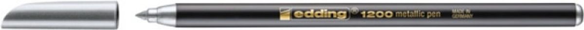 Pen metallic sølv 1-3mm EDDING 10 stk.