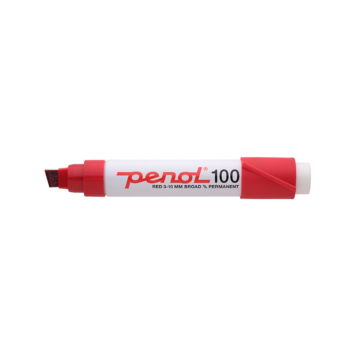 Penol 100 marker - 3 - 10 mm Rød permanent blæk