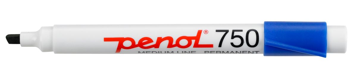 Penol 750 - Spritmarker Blå 2 - 5 mm Permanent