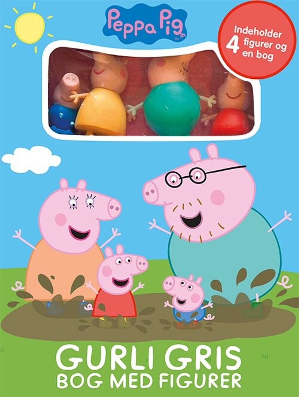 Peppa Pig - Gurli Gris - Bog Med Figurer - Diverse - Bog