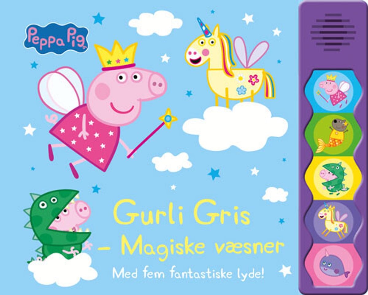 Peppa Pig - Gurli Gris - Magiske Væsner - Lydbog - Peppa Pig - Bog