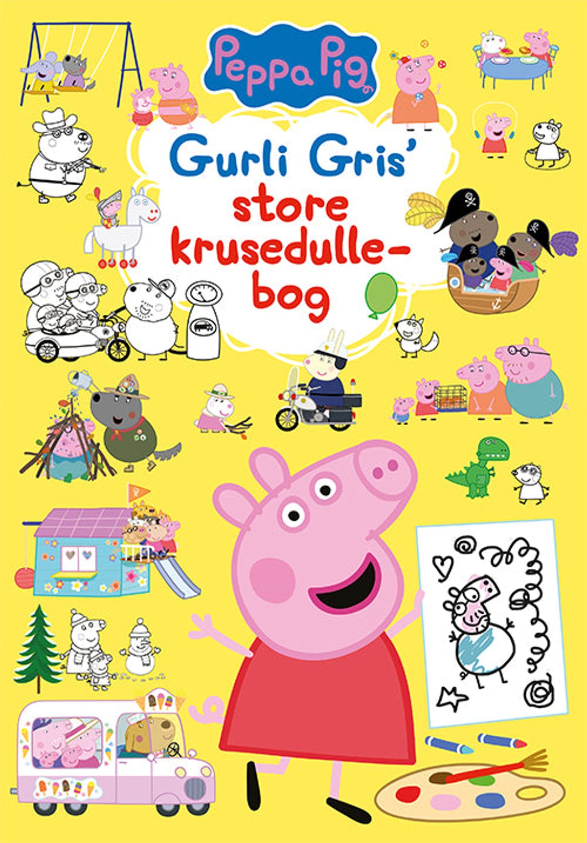 Peppa Pig - Gurli Gris store krusedullebog