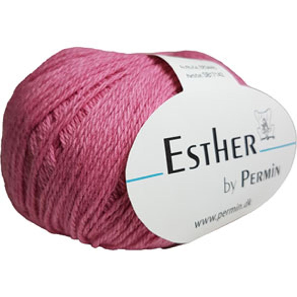 Permin Esther Garn - fv 883448 Lys Pink