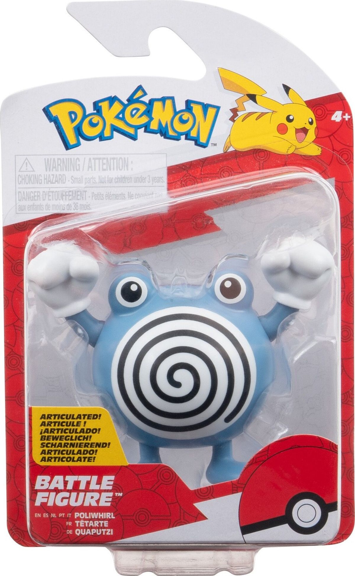 Pokémon Battle Figur - Poliwhirl