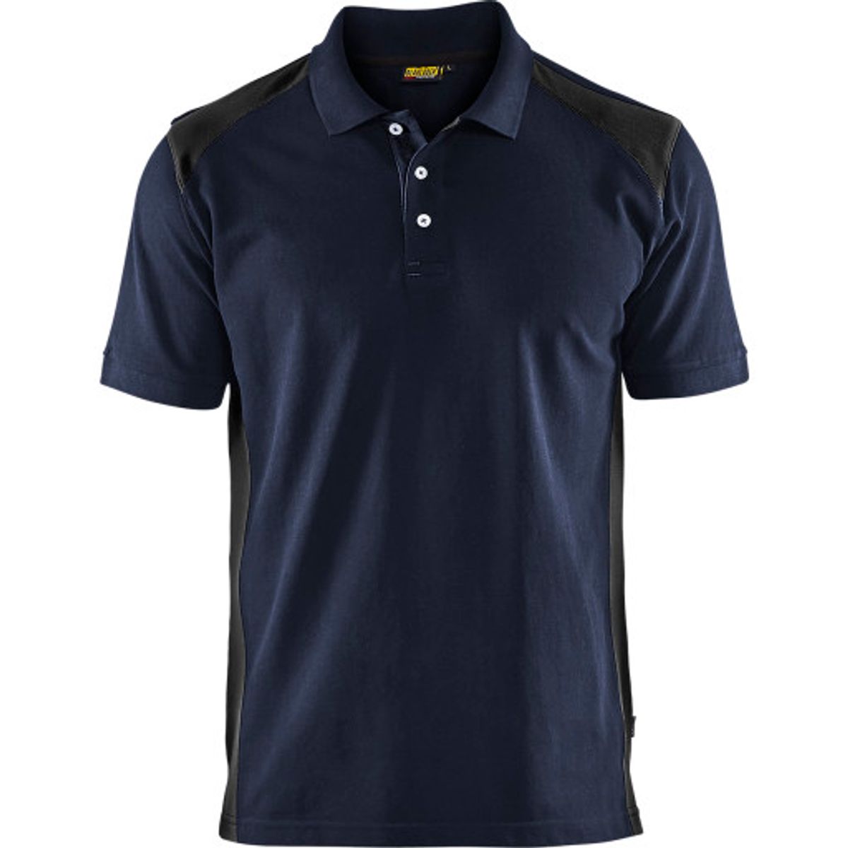 POLOSHIRT M.MARINEBLÅ/SORT S